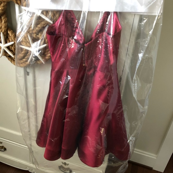 beautiful red jovani homecoming short red dress - Picture 6 of 6